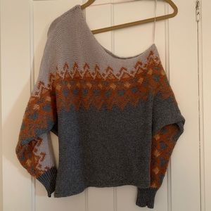 Off the Shoulder Free People Sweater